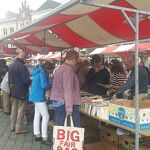 Boekenmarkt 8 augustus 2021 op de Markt in het Bossche centrum