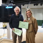 Uitreiking opbrengst 50e editie Boekenbeurs 2025
