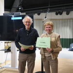 Uitreiking opbrengst 50e editie Boekenbeurs 2025