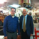 l. Wethouder Jeroen Weijers, r. Harry Schuurmans